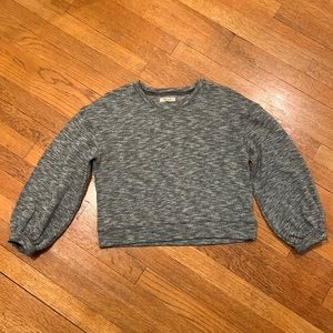 Madewell bubble sleeve top